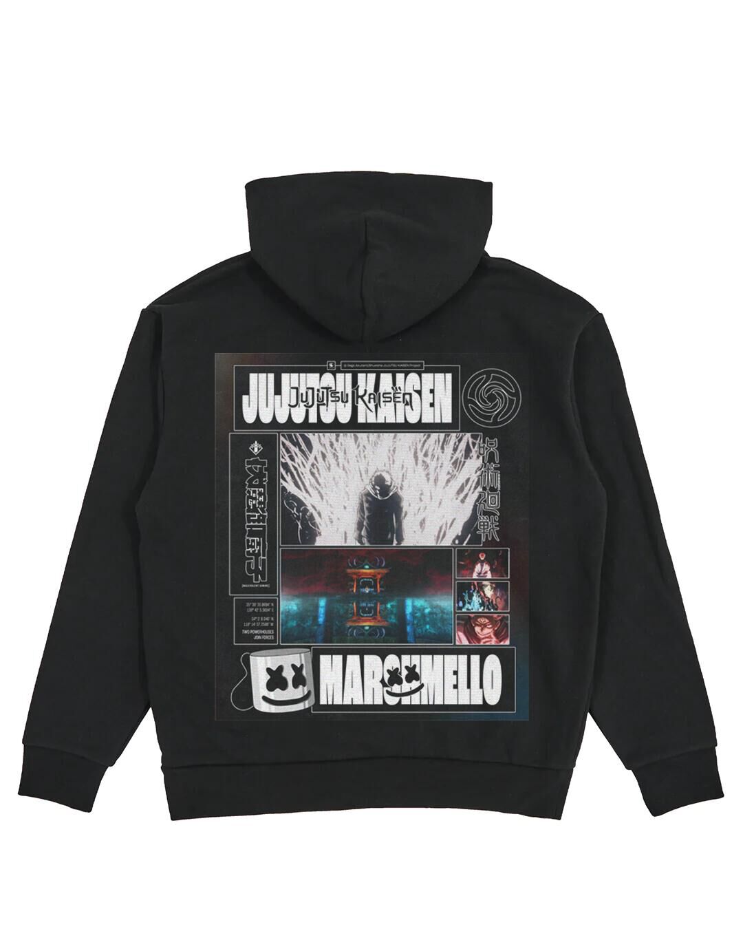 Marshmello x JUJUTSU KAISEN - Poster Hoodie
